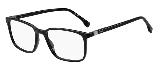 BOSS 1436 Black angled view showing temples