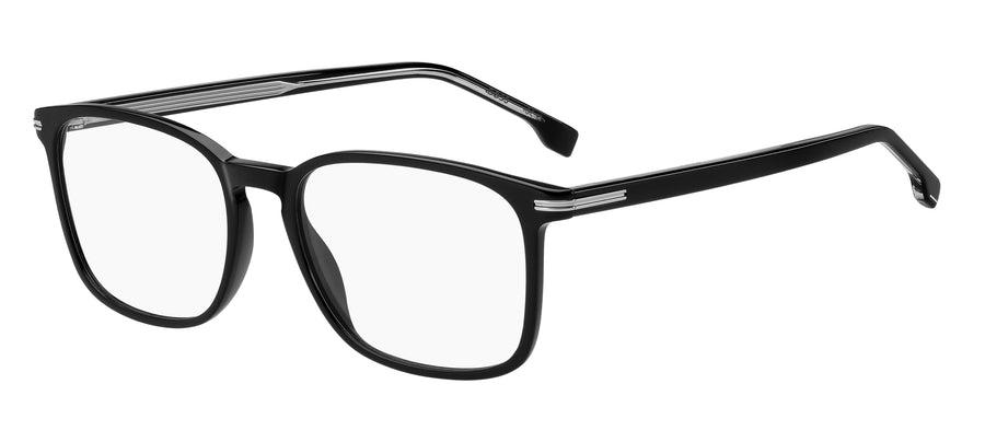 BOSS 1727 Black angled view showing temples