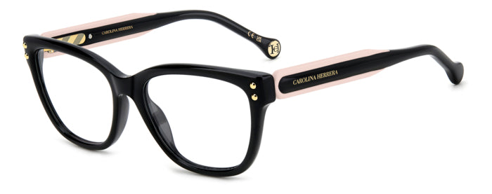 Carolina Herrera HER 0317/G Black Pink alternate angled view