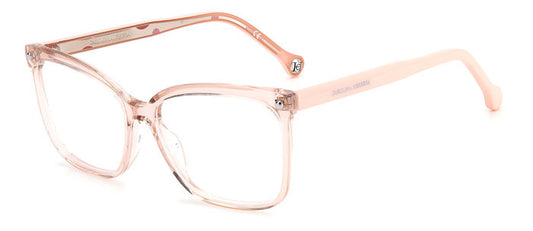Carolina Herrera CH 0012 Nude angled view showing temples