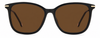 Colour: Black - Custom Polarised - Brown solid tint
