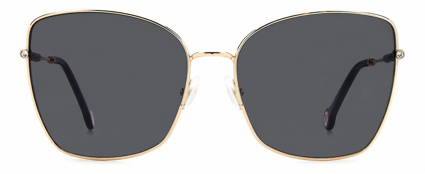 Colour: Gold - Custom Polarised - Grey solid tint