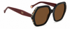 Colour: Black Burgundy - Custom Polarised - Brown solid tint