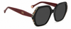 Colour: Black Burgundy - Custom Polarised - Grey solid tint