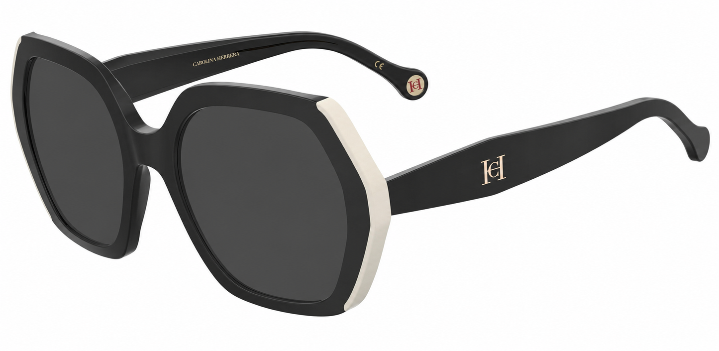 Colour: Black - Custom Polarised - Grey solid tint