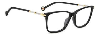 Carolina Herrera HER 0199/G Black Gold alternate angled view