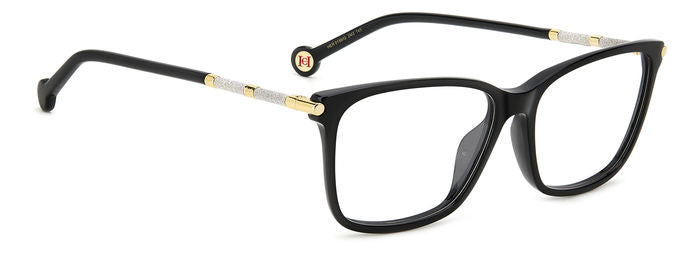 Carolina Herrera HER 0199/G Black Gold alternate angled view