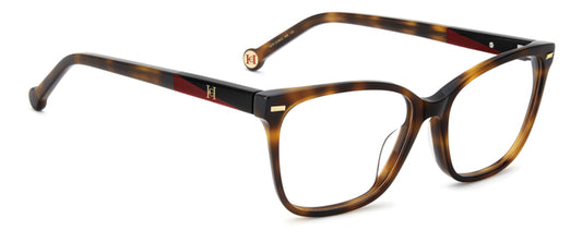 Carolina Herrera HER 0336/G Havana angled view showing temples