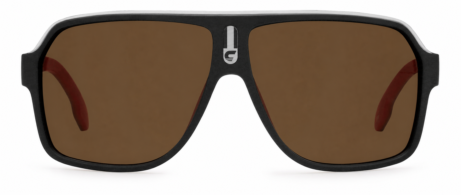 Colour: Black Red - Custom Polarised - Brown solid tint