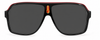 Colour: Black White - Custom Polarised - Grey solid tint