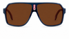 Colour: Blue Red - Custom Polarised - Brown solid tint