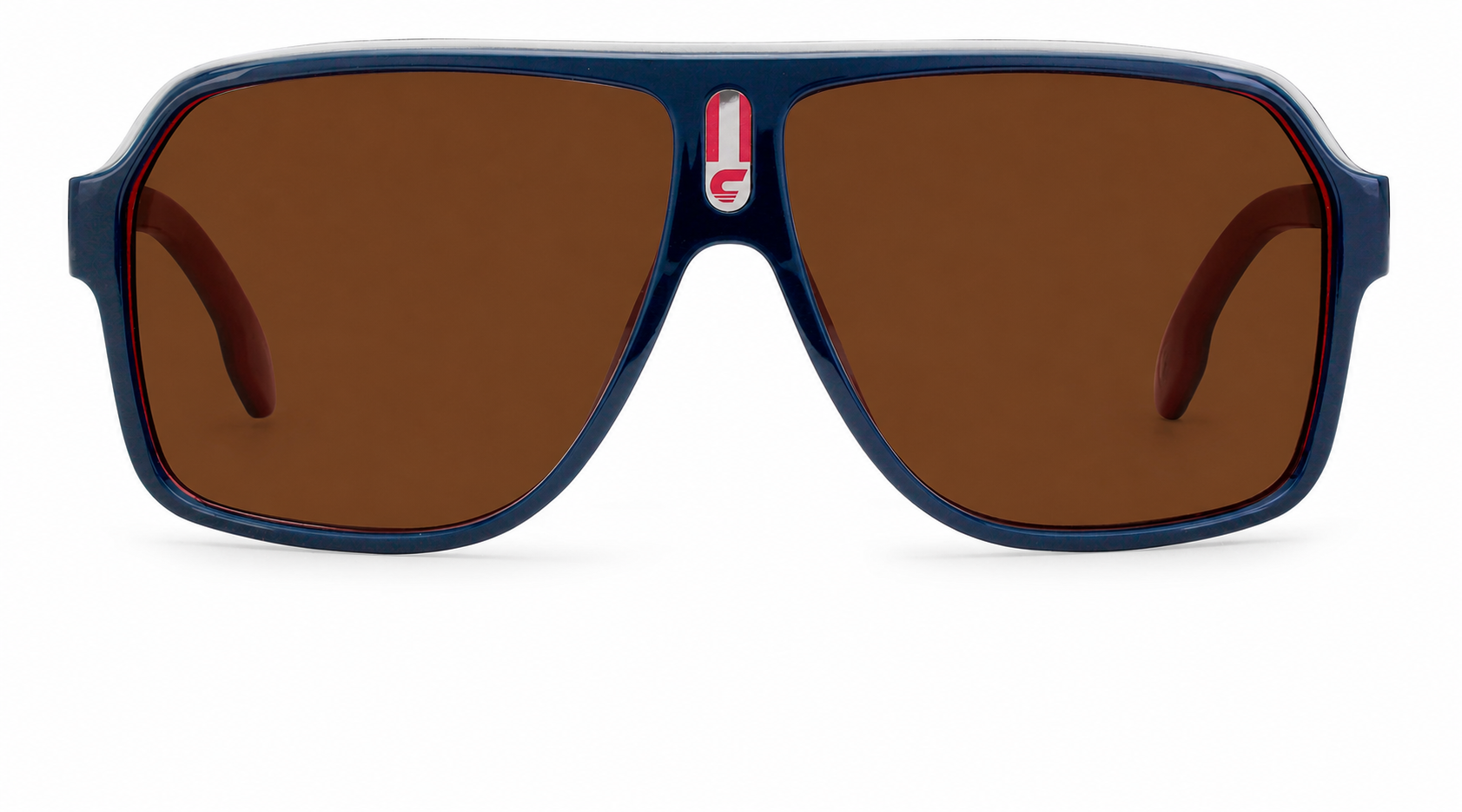 Colour: Blue Red - Custom Polarised - Brown solid tint
