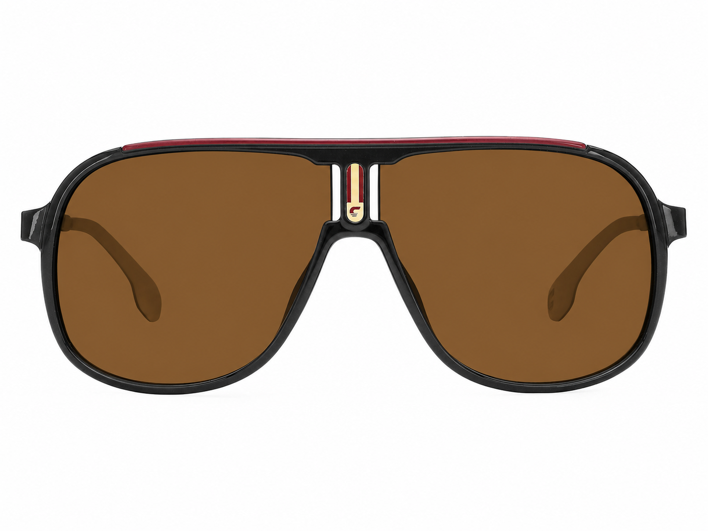 Colour: Black Gold - Custom Polarised - Brown solid tint