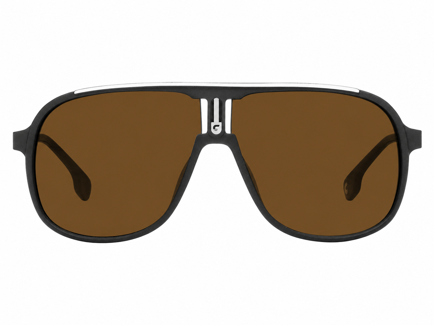 Colour: Matte Black - Custom Polarised - Brown solid tint