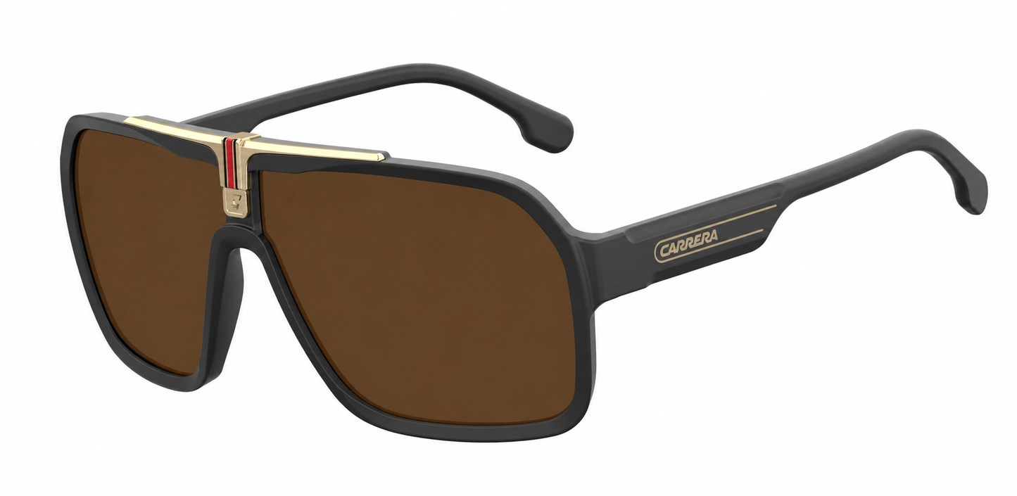 Colour: Gloss Black Gold - Custom Polarised - Brown solid tint