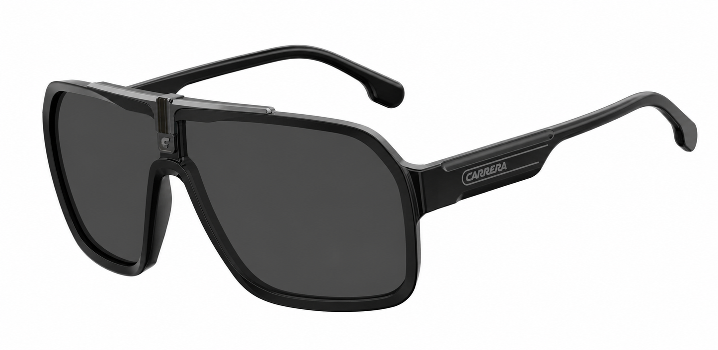 Colour: Matte Black - Custom Polarised - Grey solid tint
