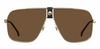 Colour: Black Gold - Custom Polarised - Brown solid tint
