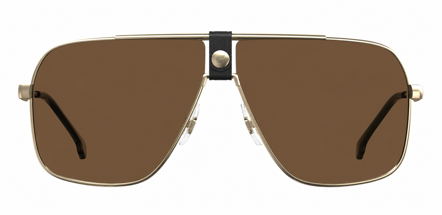 Colour: Black Gold - Custom Polarised - Brown solid tint