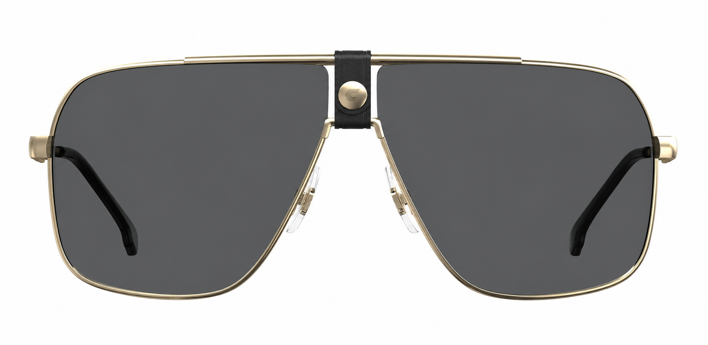 Colour: Black Gold - Custom Polarised - Grey solid tint
