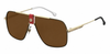 Colour: Red Gold - Custom Polarised - Brown solid tint