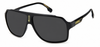 Colour: Black - Custom Polarised - Grey solid tint