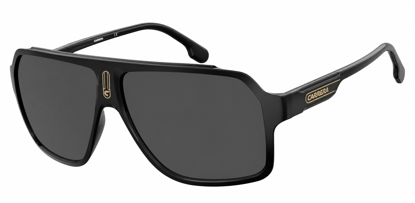 Colour: Black Gold - Custom Polarised - Grey solid tint