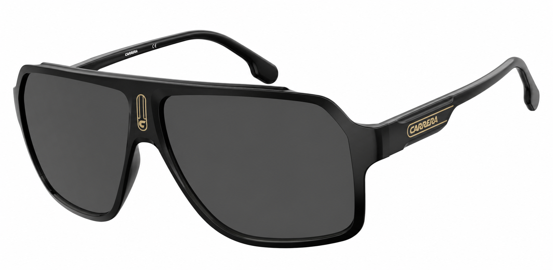 Colour: Black Gold - Custom Polarised - Grey solid tint
