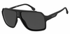 Colour: Matte Black - Custom Polarised - Grey solid tint
