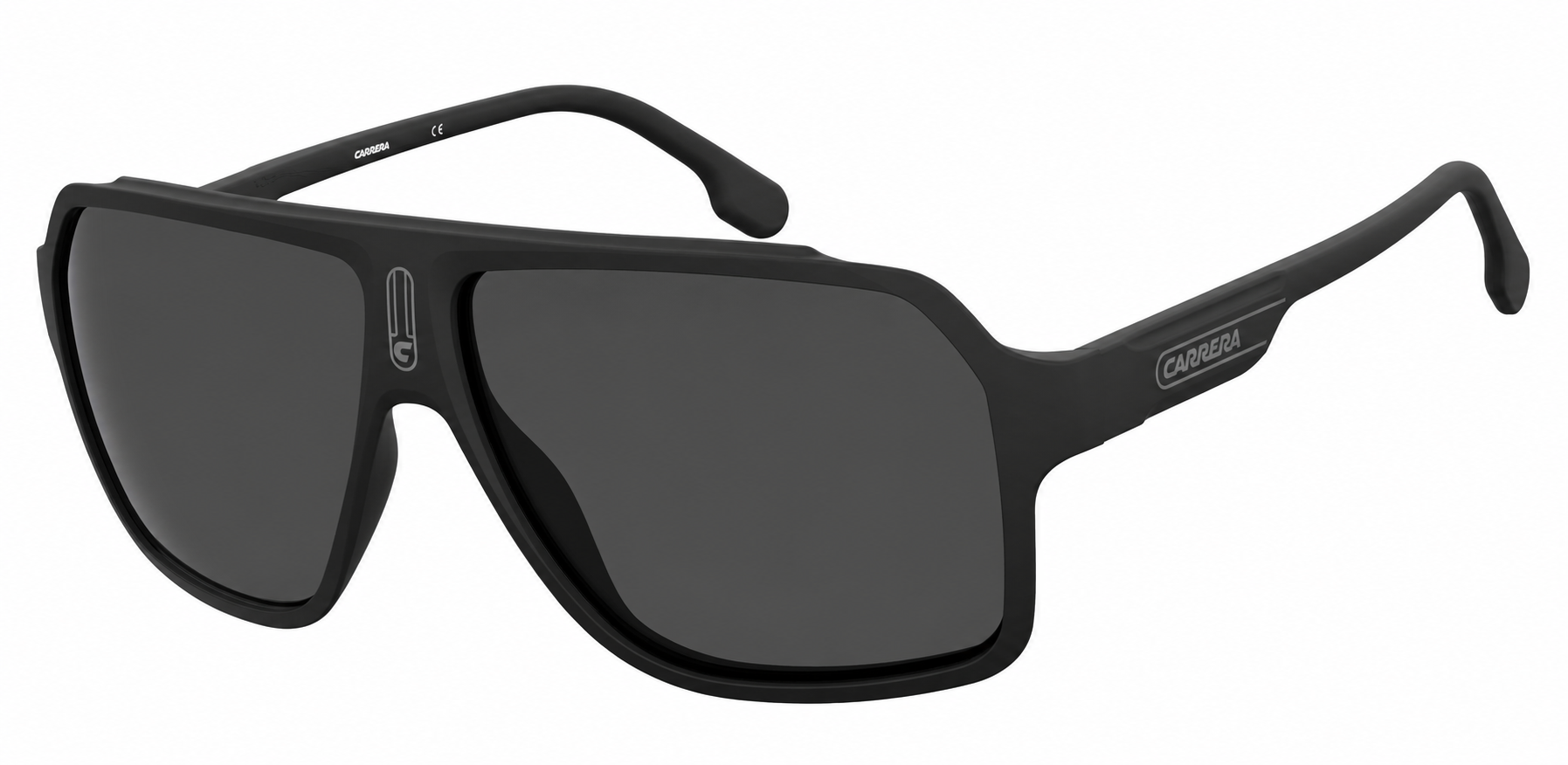 Colour: Matte Black - Custom Polarised - Grey solid tint