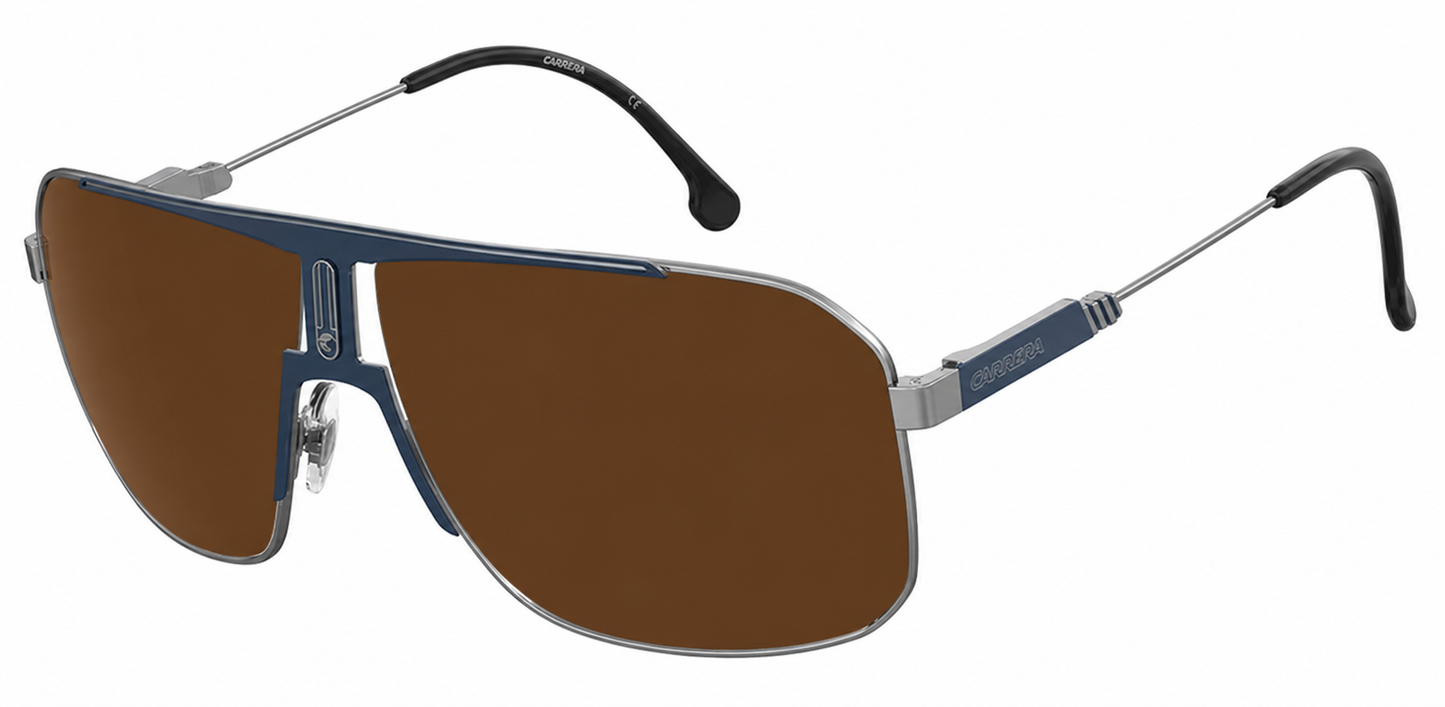 Colour: Blue - Custom Polarised - Brown solid tint