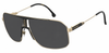 Colour: Gold - Custom Polarised - Grey solid tint