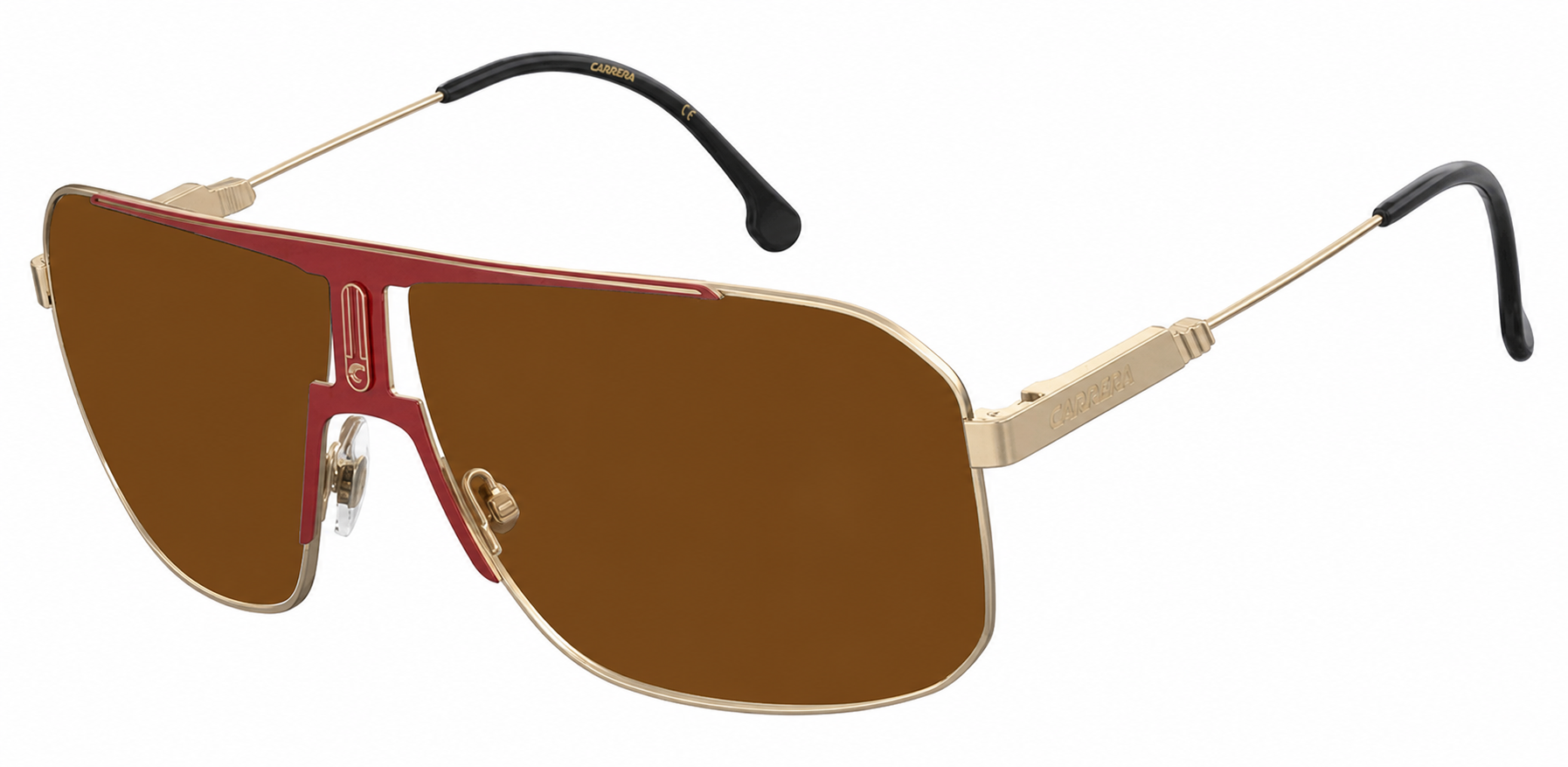 Colour: Red Gold - Custom Polarised - Brown solid tint