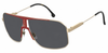 Colour: Red Gold - Custom Polarised - Grey solid tint