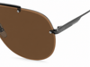 Colour: Black - Custom Polarised - Brown solid tint