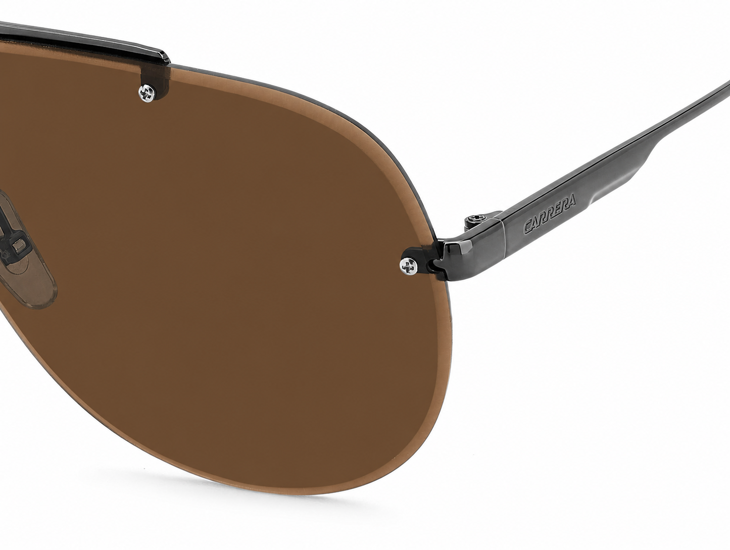Colour: Black - Custom Polarised - Brown solid tint