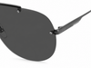 Colour: Black - Custom Polarised - Grey solid tint
