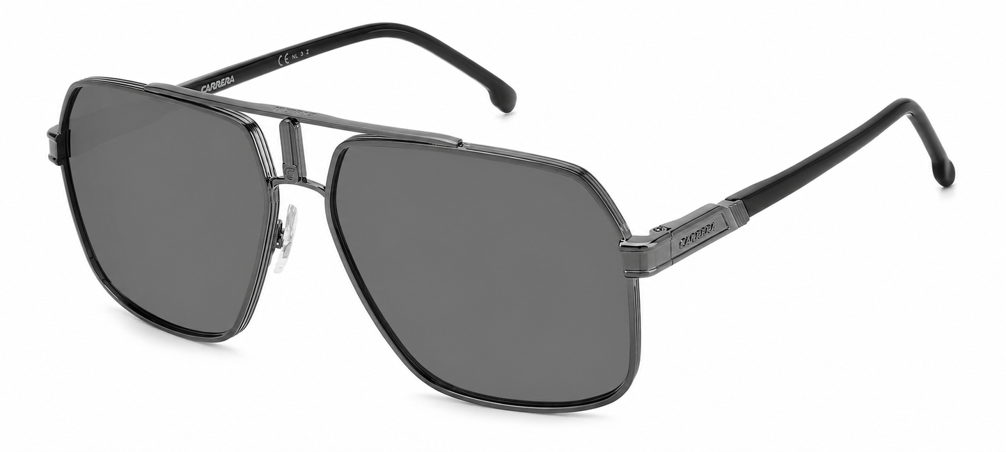 Colour: Black - Custom Polarised - Grey solid tint