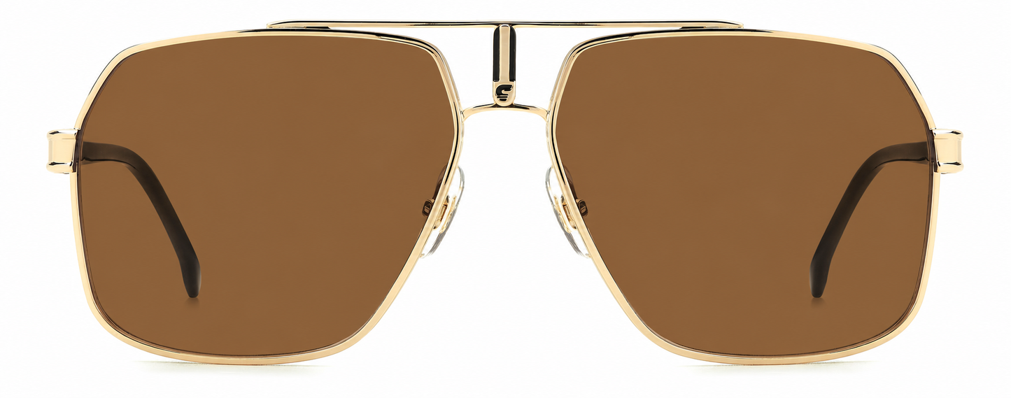 Colour: Black Gold - Custom Polarised - Brown solid tint