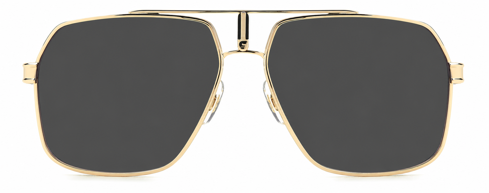 Colour: Black Gold - Custom Polarised - Grey solid tint