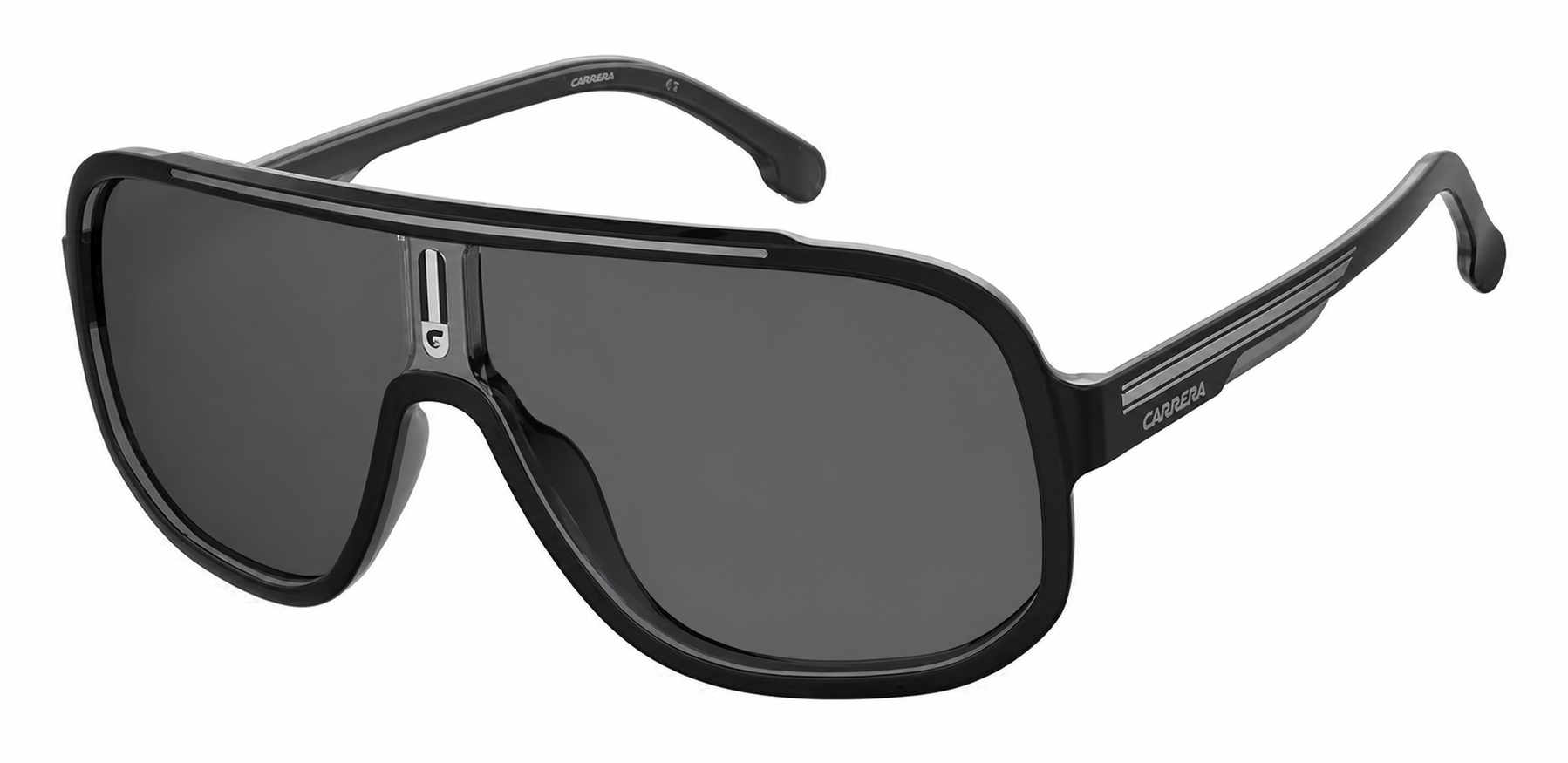 Colour: Black - Custom Polarised - Grey solid tint