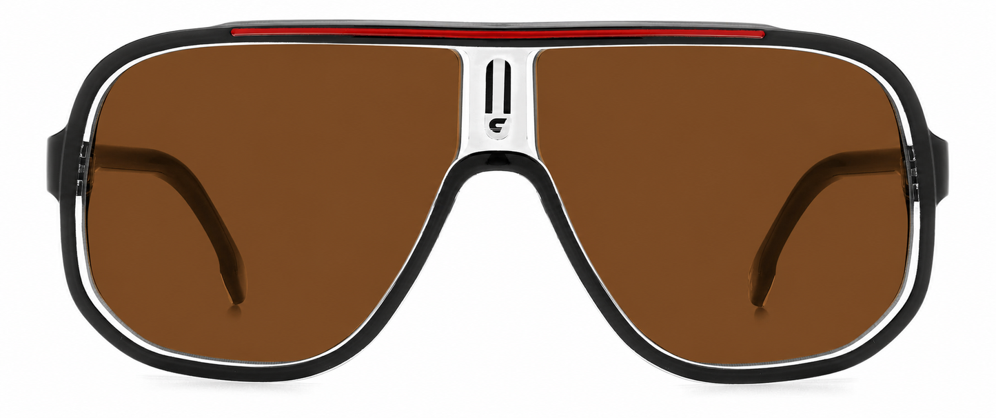 Colour: Red - Custom Polarised - Brown solid tint