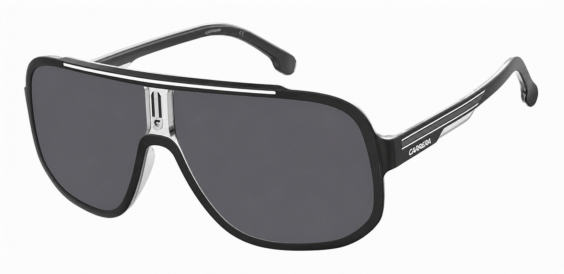 Colour: White - Custom Polarised - Grey solid tint