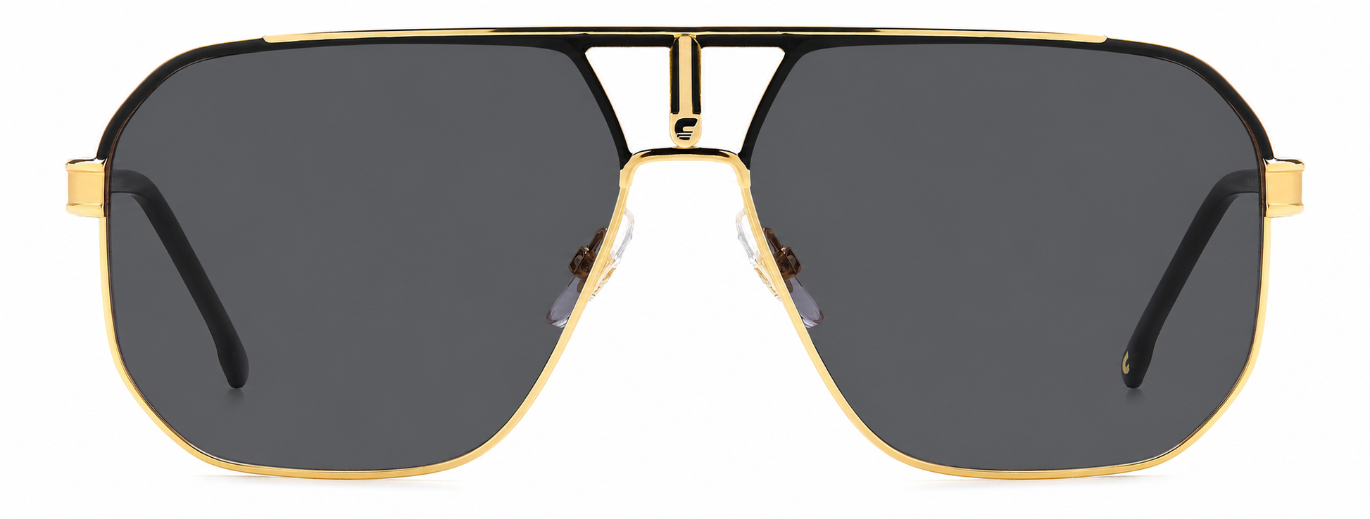 Colour: Black Gold - Custom Polarised - Grey solid tint