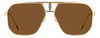 Colour: White Gold - Custom Polarised - Brown solid tint