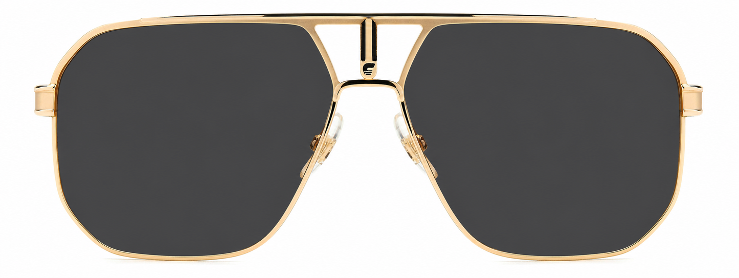 Colour: White Gold - Custom Polarised - Grey solid tint