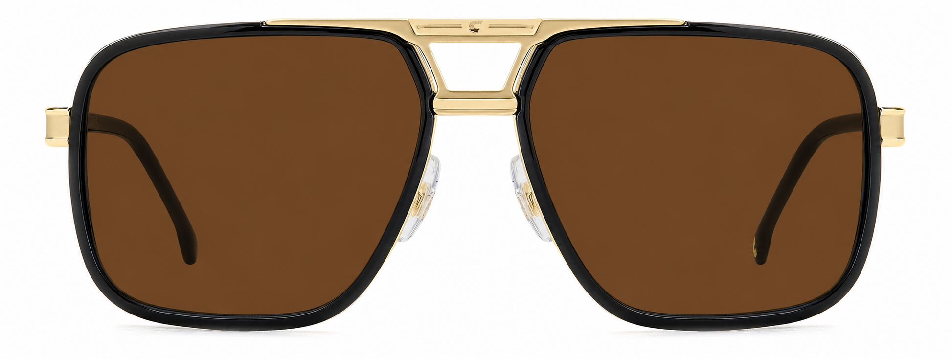 Colour: Black Gold - Custom Polarised - Brown solid tint