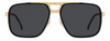 Colour: Black Gold - Custom Polarised - Grey solid tint