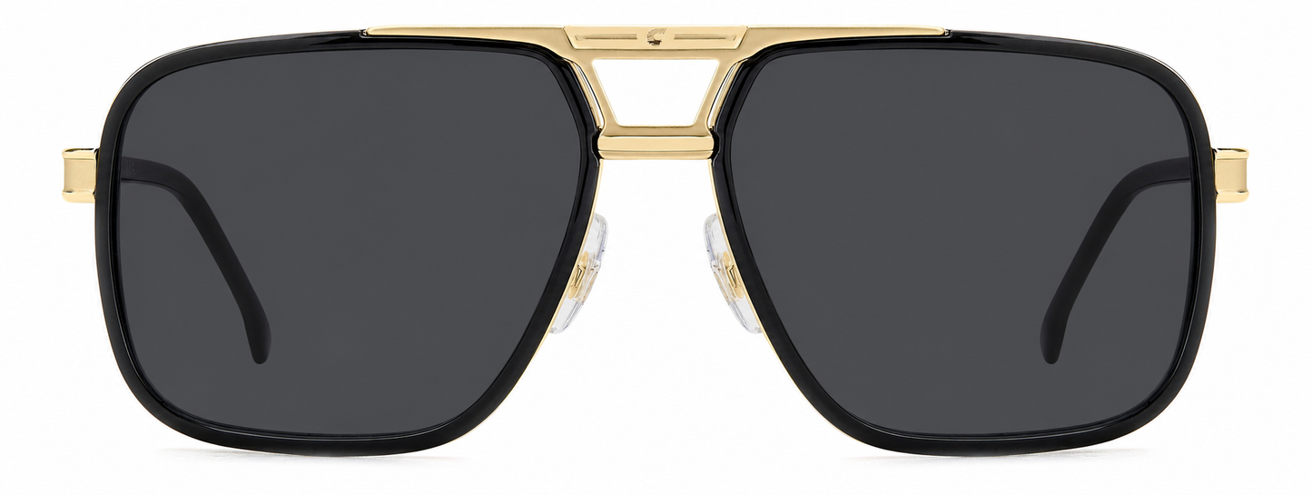 Colour: Black Gold - Custom Polarised - Grey solid tint