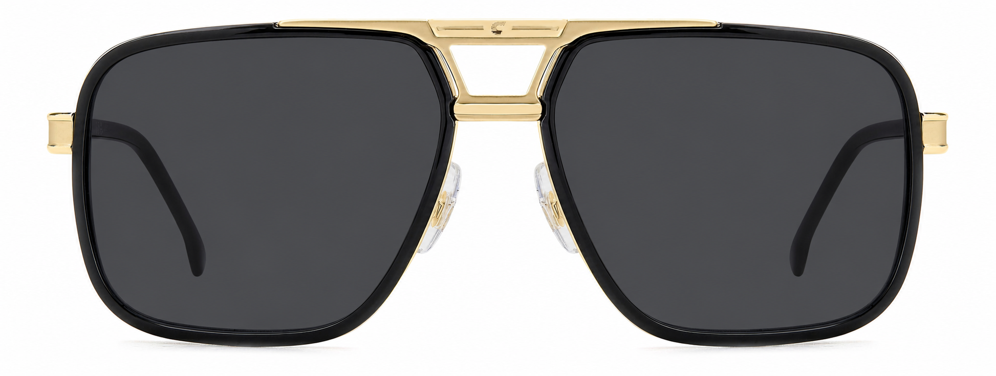 Colour: Black Gold - Custom Polarised - Grey solid tint