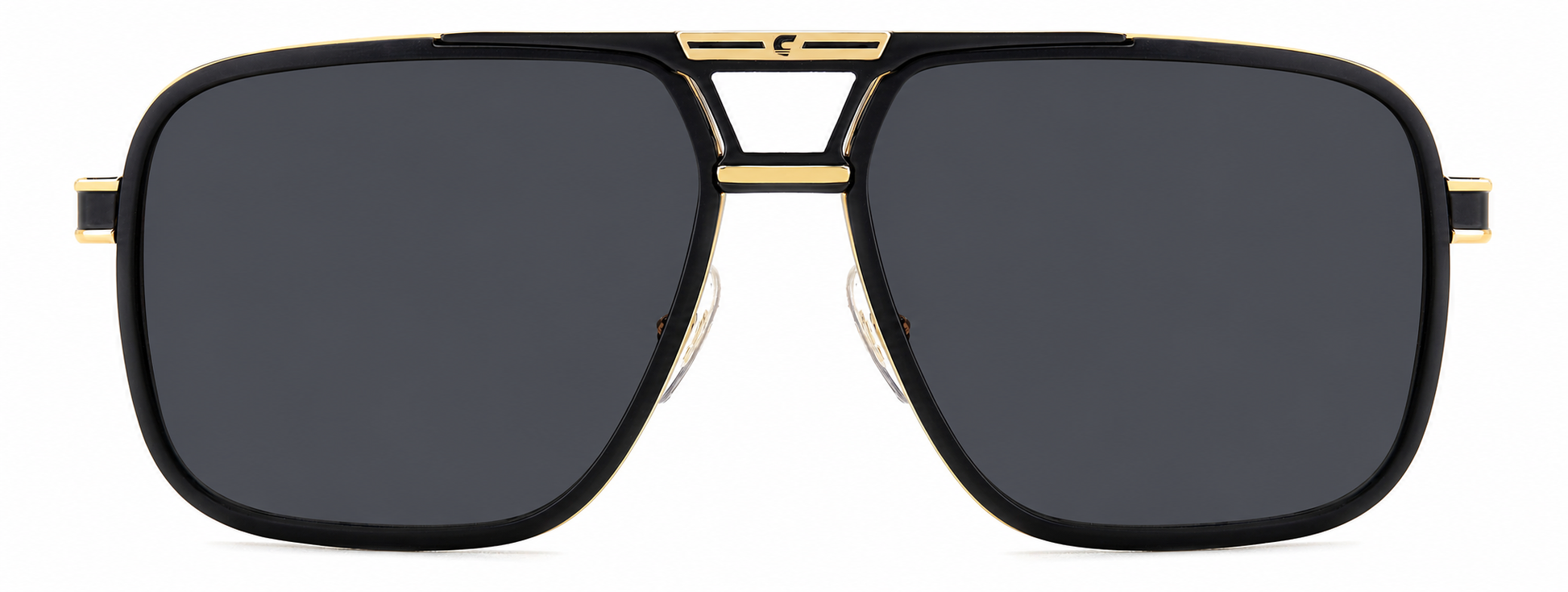 Colour: Black White - Custom Polarised - Grey solid tint